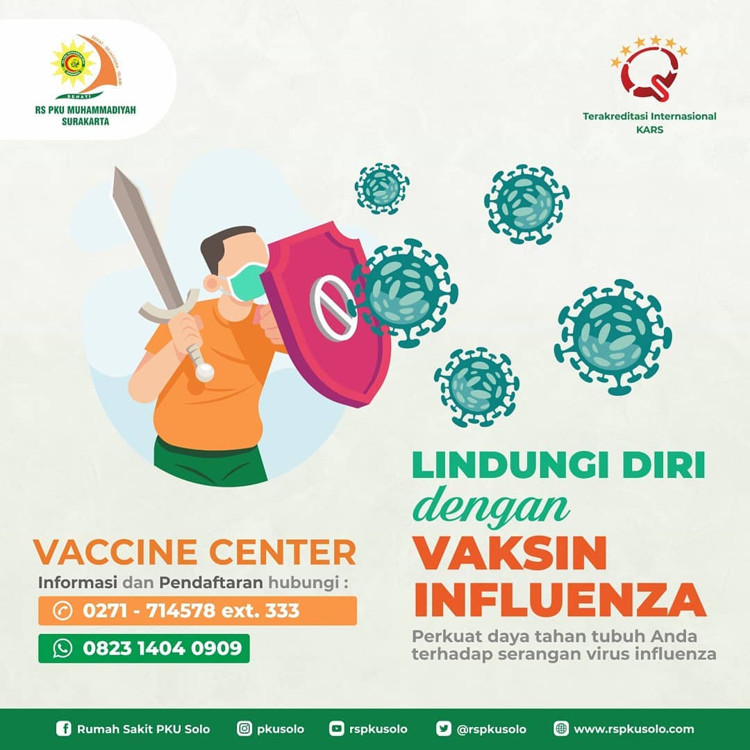 Layanan Vaksinasi Influenza di Solo