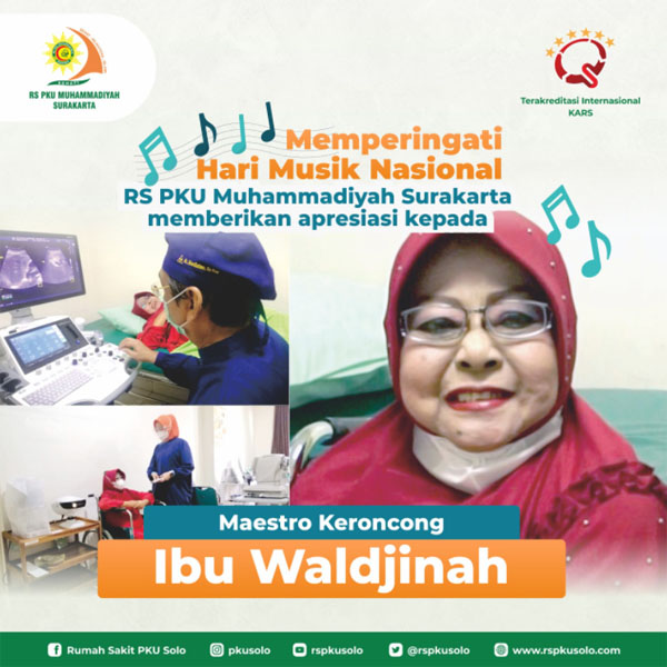 Ibu Waldjinah Maestro Keroncong - Hari Musik Nasional di PKU Solo