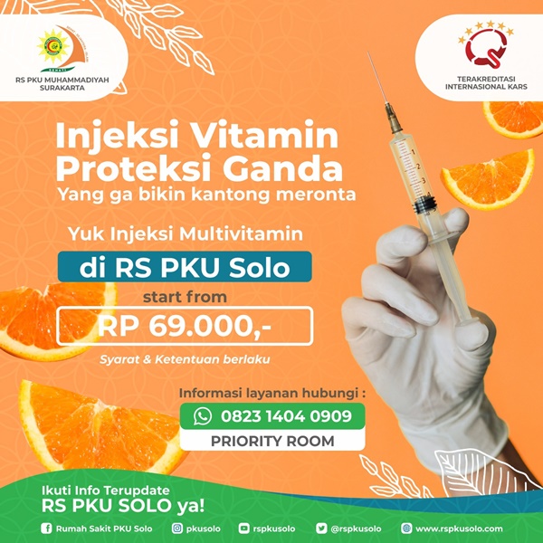 Proteksi Ganda Diri dengan Injeksi Multivitamin