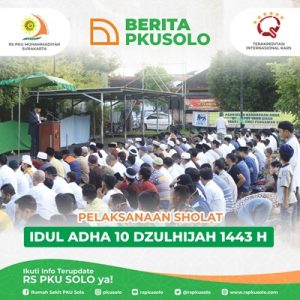 PELAKSANAAN SHOLAT IDUL ADHA 1443 H