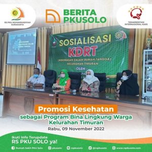 Promosi Kesehatan sebagai Program Bina Lingkung Kelurahan Timuran