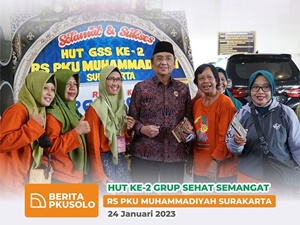 HUT KE-2 Grup Sehat Semangat RS PKU MUHAMMADIYAH SURAKARTA