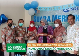 RS PKU MUHAMMADIYAH SURAKARTA Kunjungi Suara Merdeka