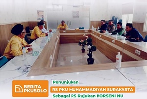 Penunjukan RS PKU SOLO Sebagai Rs Rujukan Porseni NU