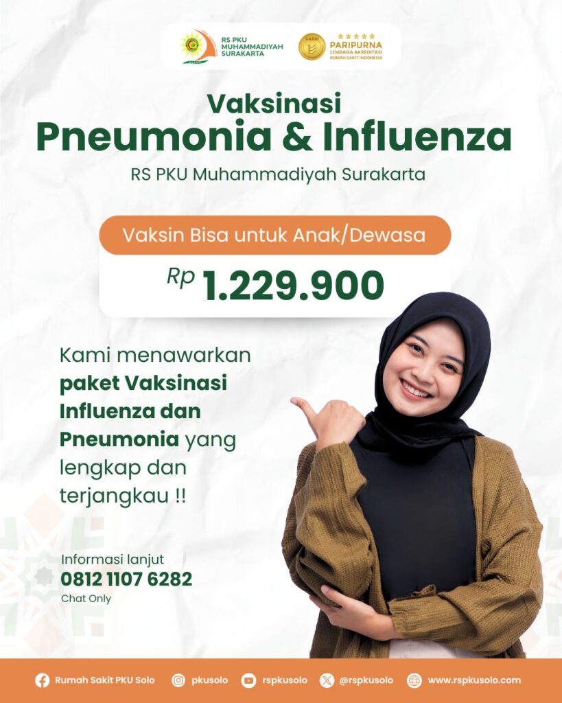 Vaksinasi Pneumonia & Influenza 